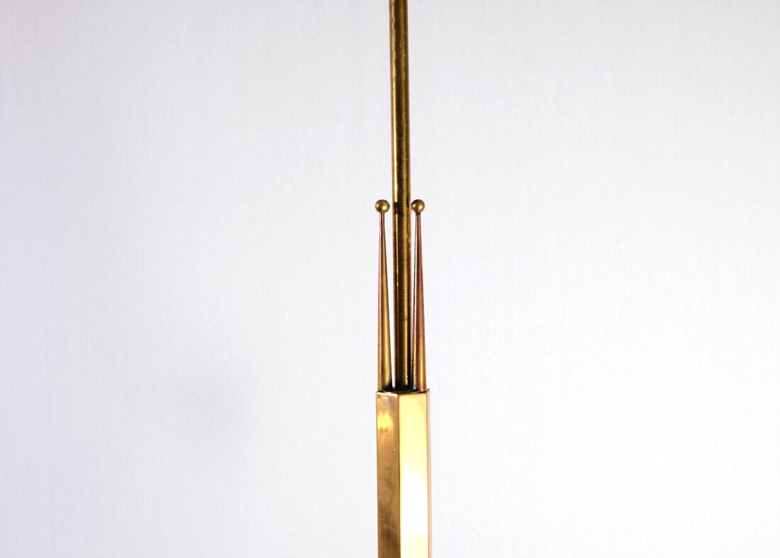 lampadario in ottone