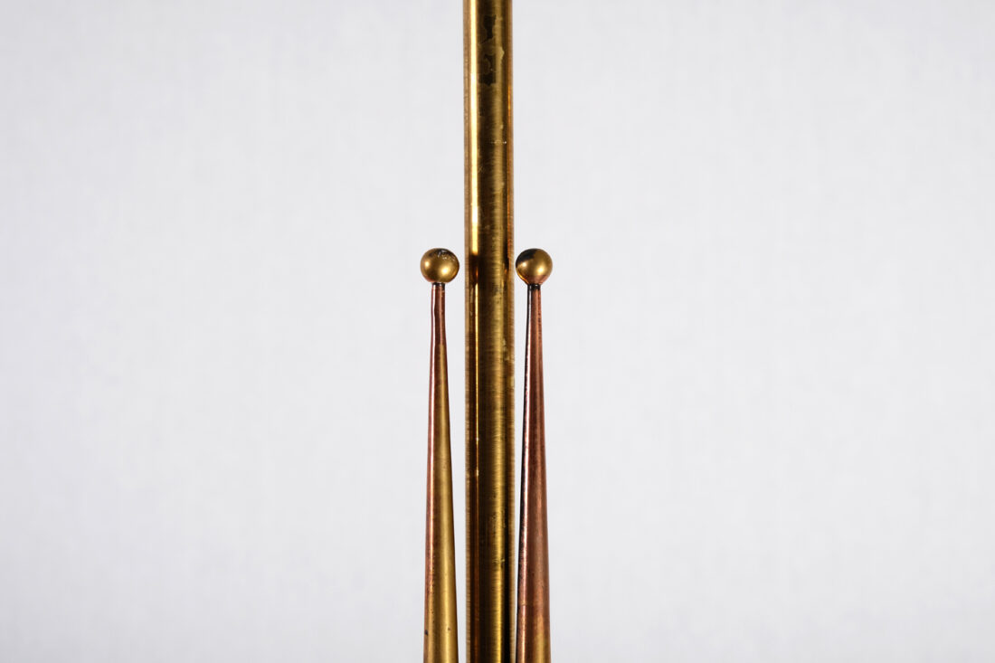 lampadario in ottone