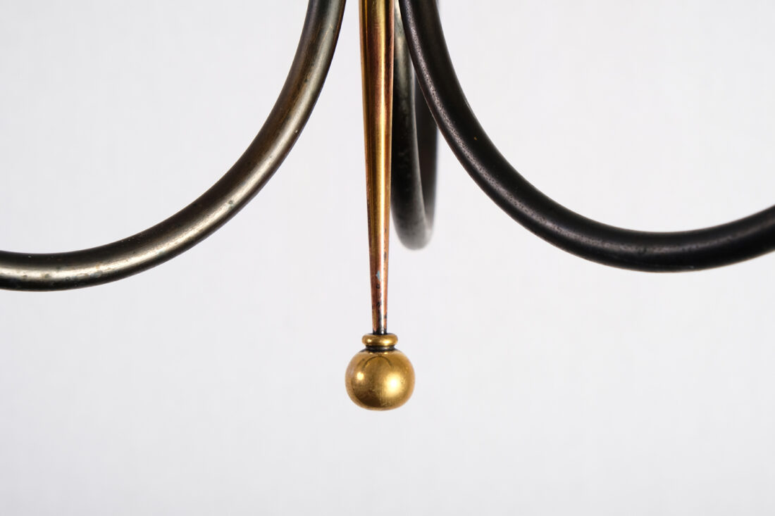 lampadario in ottone