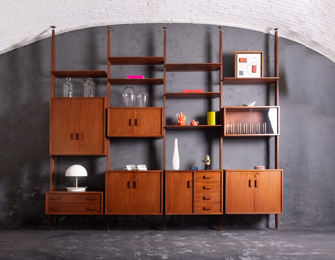 Libreria in teak